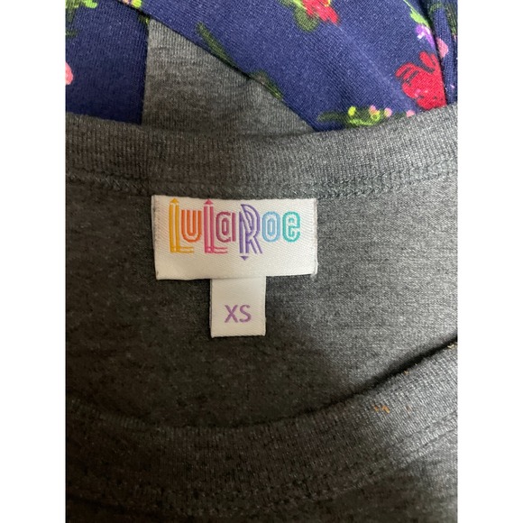 Shirt Short Sleeve LuLaRoe Women's XS Blue ‎ Tee Top - Picture 5 of 5